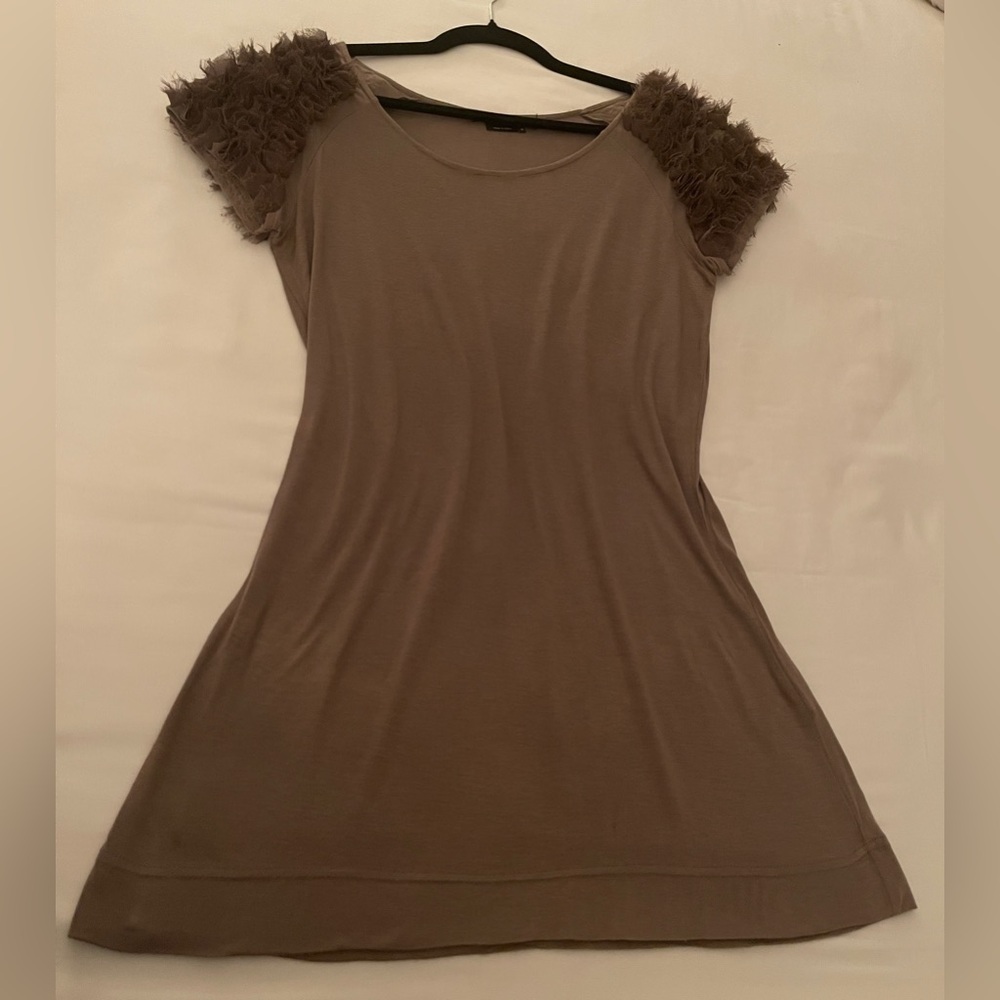 BCBGMaxAzria Taupe Top Size M